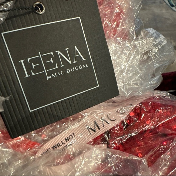 Mac Duggal 27183 Strapless High Neck Dress Size 0 New - Picture 4 of 5